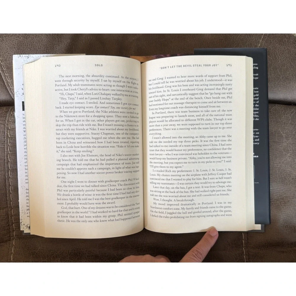 Solo : A Memoir of Hope by Hope Solo (2012, Hardcover)